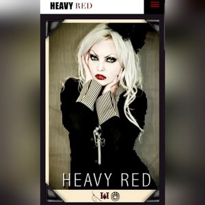 Gothic Heavy Red Striation Obsession Shirt